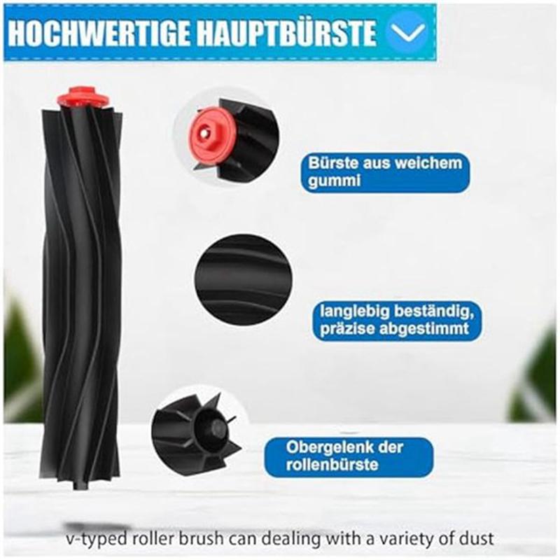 

A65T-For S1 Robot Vacuum Cleaners Replacement Roller Brush Rolling Mop Set Vacuum Cleaneraccessory