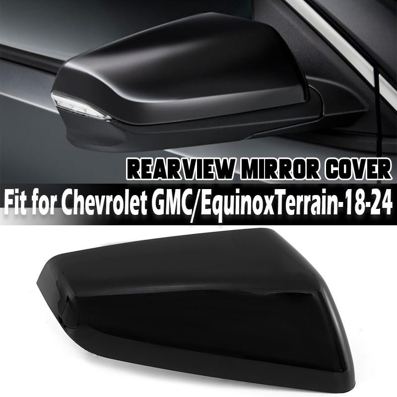For 2018-2023 Chevrolet Equinox/GMC Terrain Right Black Side Mirror Cover Trim