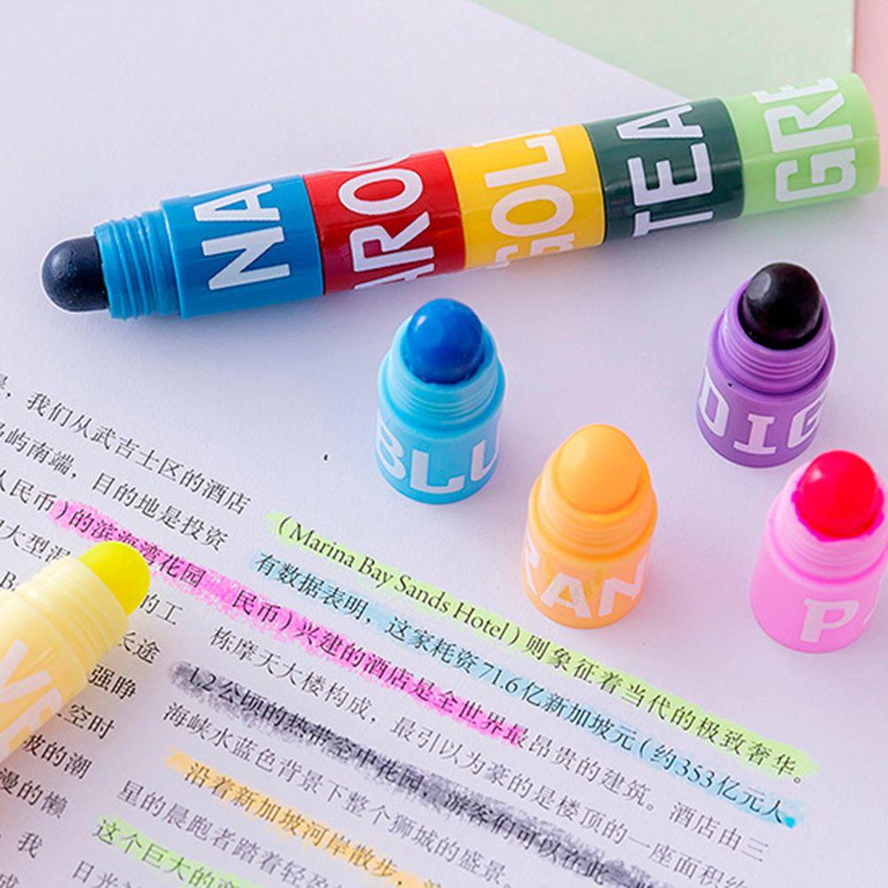 School Office Supplies Student Painting Pens Highlighter Marker Pen Color Pen Solid Fluorescent Pen