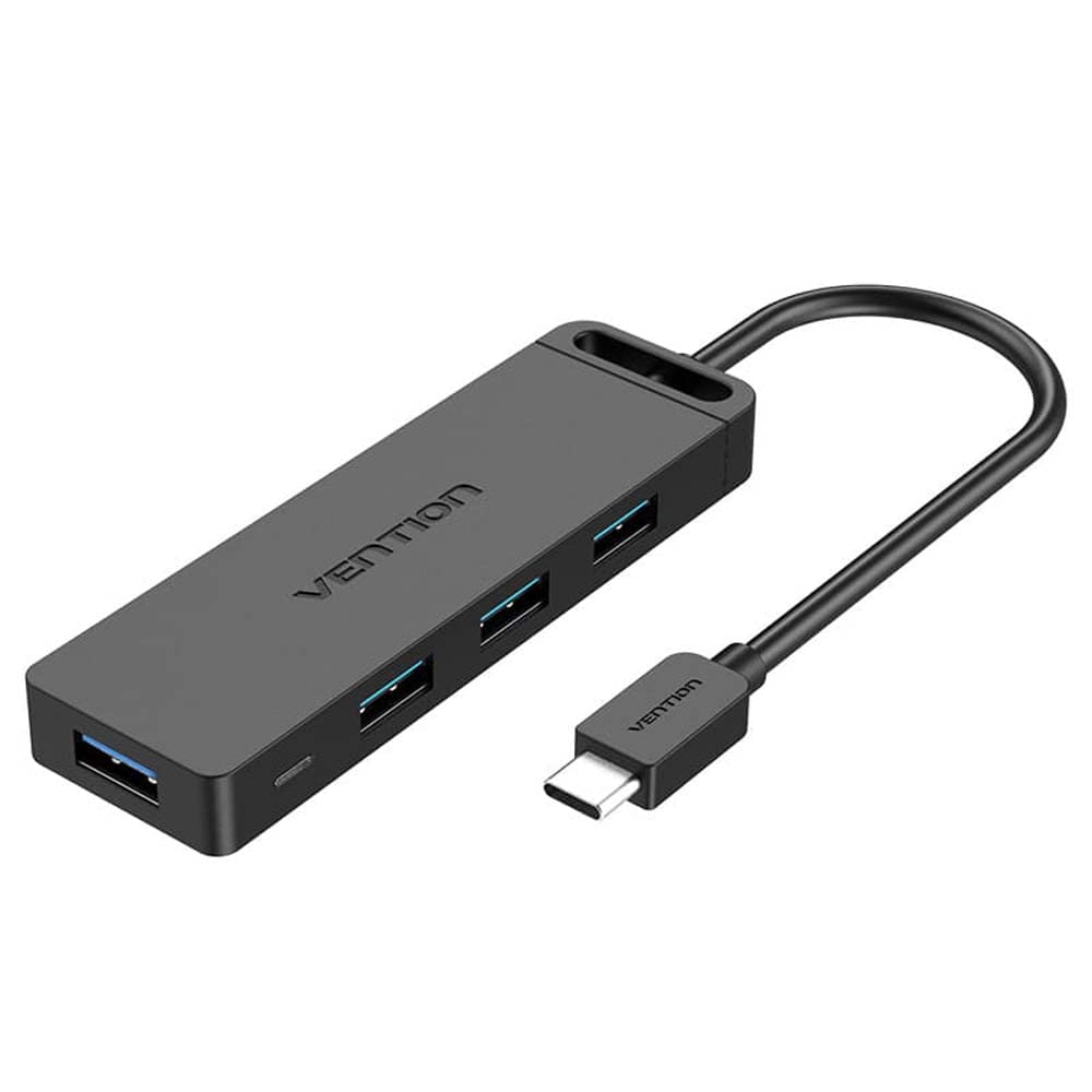 

VENTION 4 5 Гбит/с USB Тонкий Работа из Совместимый с Surface Type-C USB3.0 Хаб, Порты, Питание от сети, Порт, 0.15 м, Тонкий, Легкий, Дизайн, Удаленная работа, чёрный