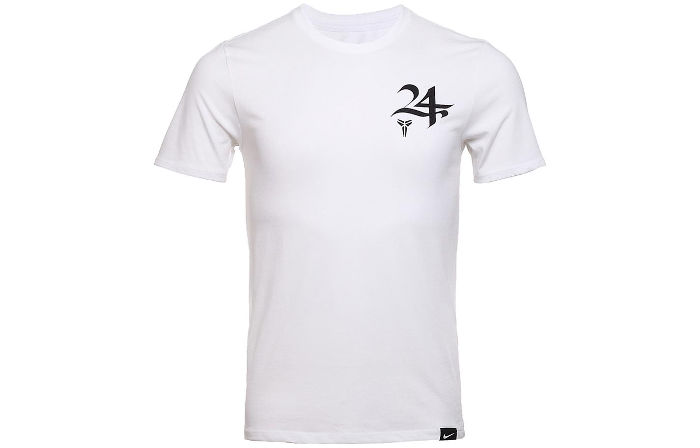 

Nike T Shirts Men s White Crew Neck Moderate Straight Fit 778471-100 L