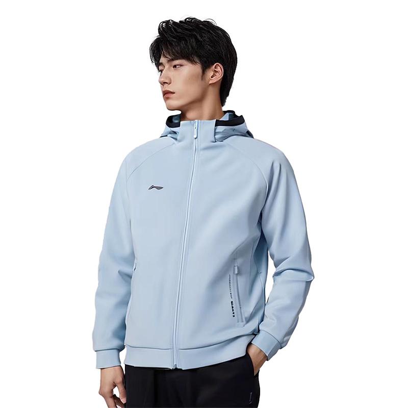 Li-Ning Color Block Loose Student Style Simple Running Sports Casual Hoodie Long Sleeve Sweatshirt Unisex hoodies ASLW231-2