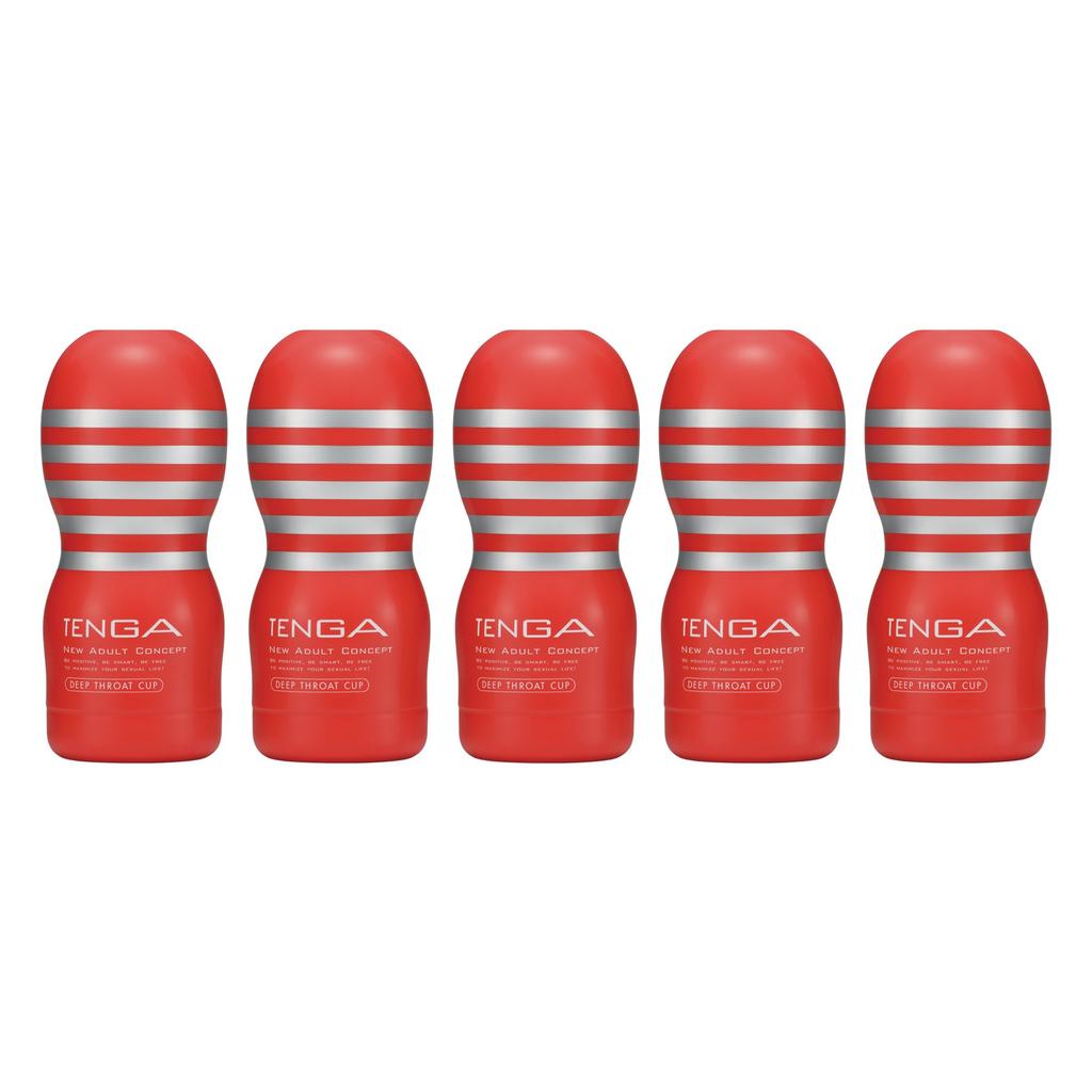 TENGA Deep Throat Cup Set of 5