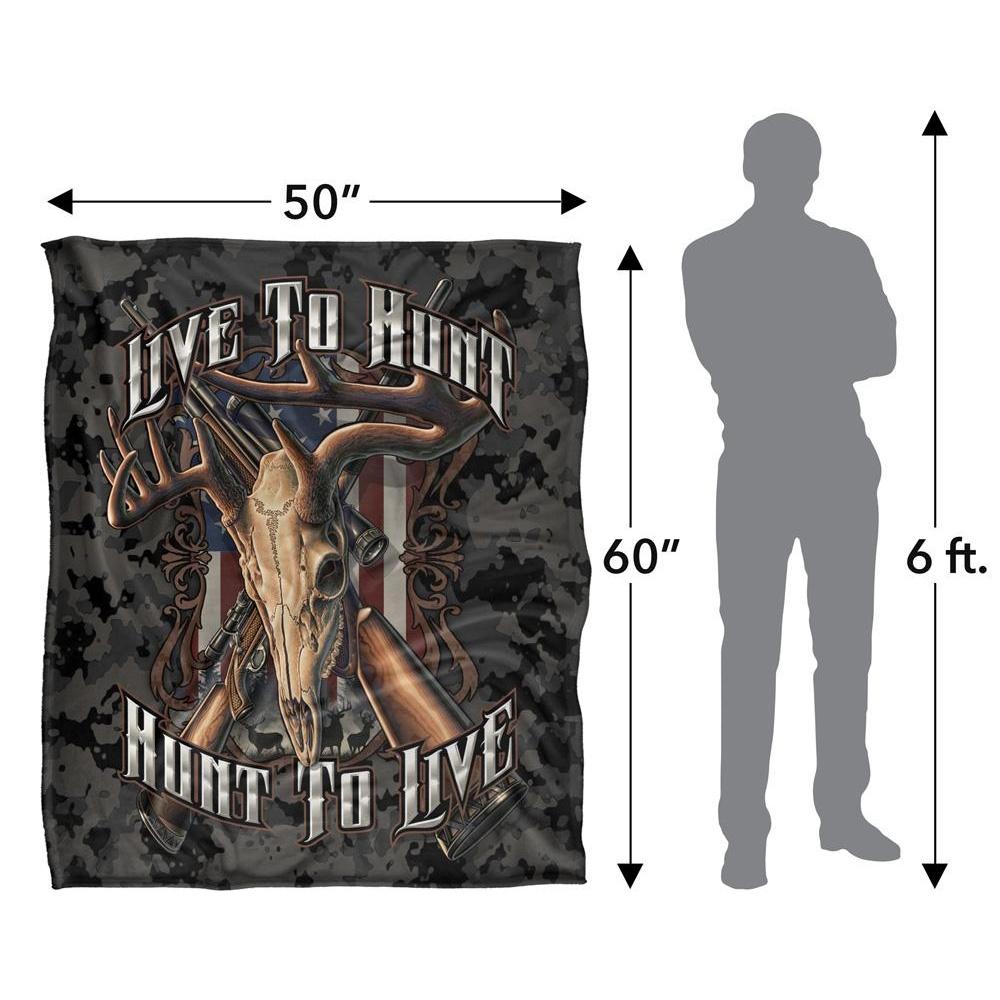 JQ Licensing Silky Deer Supersoft Blanket