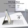 iPad A16 Bluetooth Keyboard Protective Case with Magnetic Detachable Pen Slot for 10th/11th Gen Tablets