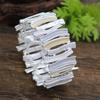 Enamel-colored Exaggerated Geometric Elastic Bracelet - Elegant and Creative Irregular Alloy Bracelet for Ladies
