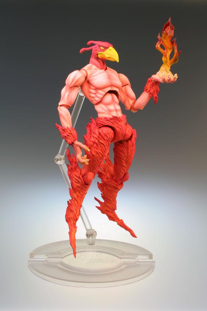 Super Action Statue [JoJo's Bizarre Adventure] Part 3 7. Magician's Red (Hirohiko Araki's designated color) (Reproduction)