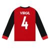 Liverpool FC Boys Virgil 4 Long-Sleeved Long Pyjama Set