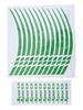Motorcycle Wheel Rim Stripe Tape Sticker Set of 12 Pieces for 18 21 Inch Wheels