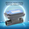 Digital Turbines Flowmeter Suitable For Farm & Garden Irrigation With LCD Display Measure Water Petrol Kerosene Methanol