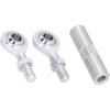 Alternator Bracket, Alternator Tensioning Rod 2 1/2in Adjustable Tensioning Rod Stainless Steel Alternator Bracket Fit for SBC BBC 350 454 Engine