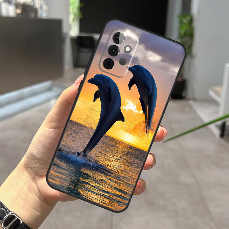 

Dolphin Case For Samsung Galaxy A12 A32 A52 A05 A36 A56 A26 A16 A53 A33 A13 A55 A35 A15 A14 A34 A54 Samsung A72