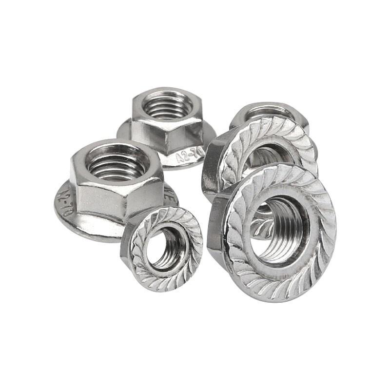 304 Stainless Steel Hex Flange Nut