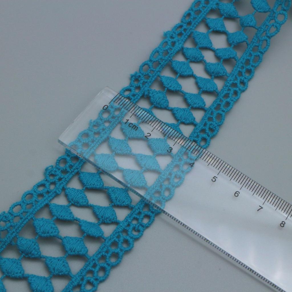 Water Soluble Cotton Embroidery Lace Women'S Clothing Accessories Bilateral Non-Elastic Hollow Lace