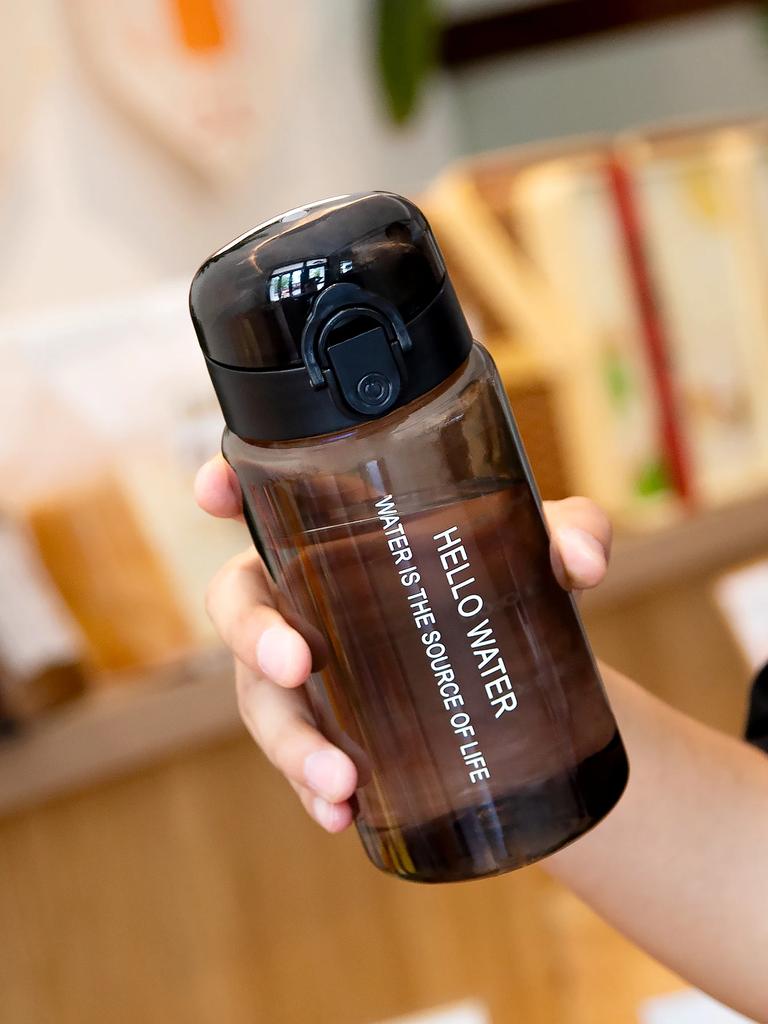 550ml Transparent Water Bottle Water Cup For Men Women Students With Filter And Anti-fall With Scale Sports Portable Bott