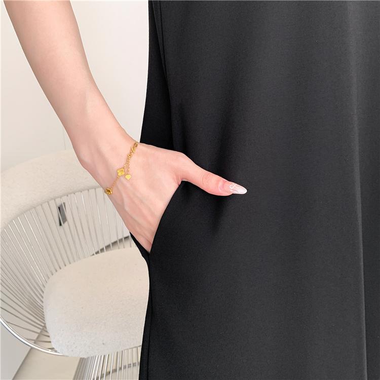 DIMANAF Dámské 2025 Nadměrné velikosti Nové Letní šaty Košilové šaty Krajkové Základní Dlouhé Plisované Volné šaty Maxi