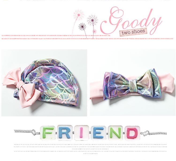 Meerjungfrauen-Prinzessin Heißfolienprägung Badeanzug für Mädchen