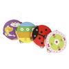 Wood Drum Handheld Tambourine Freestyles Hand Bell Musical Percussion Instrument
