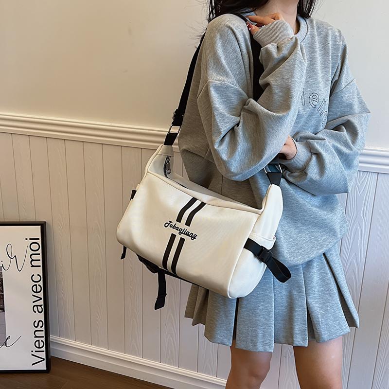 Дорожная сумка Женская сумка-подушка Спортивная сумка через плечо через плечо хаки — фото 18