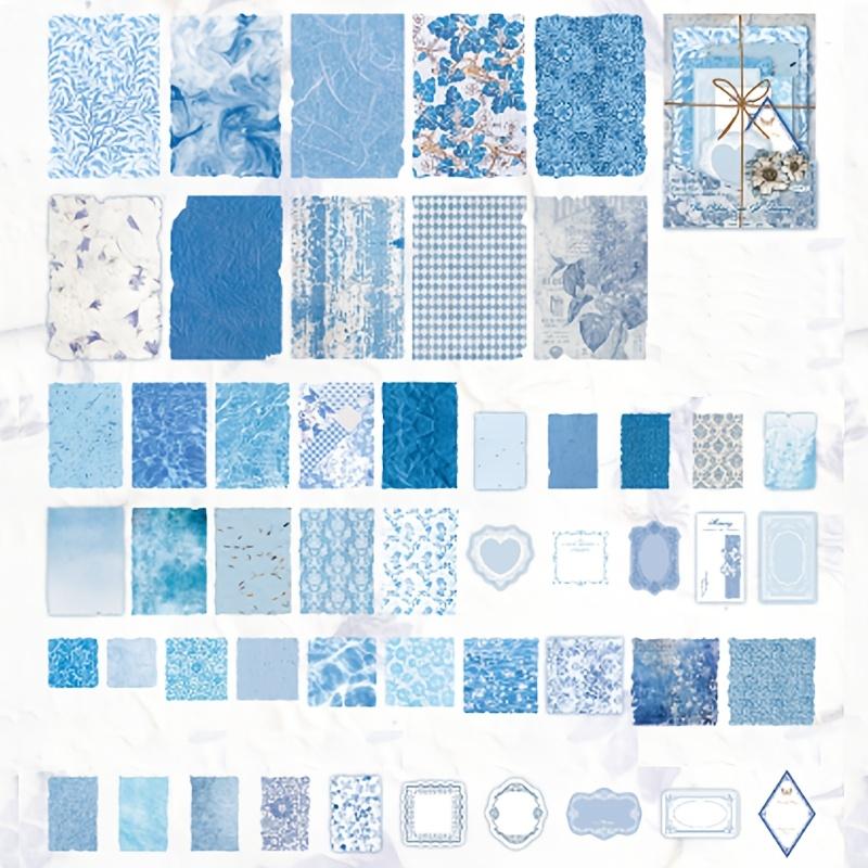 100pcs/bag Material Paper Post Office Series Retro Flower Butterfly Material Paper Multiple Scenarios DIY Notes Album Decoration