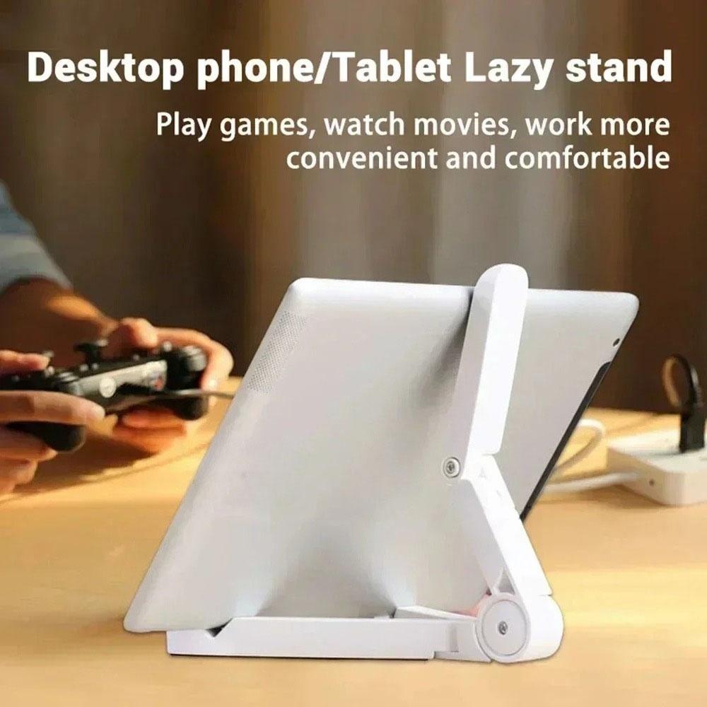 Portable Tablet Phone Folding Triangular Stand Universal Mobile Phone Fixed Tablet Support Stand For Samsung Xiaomi iPad Bracket
