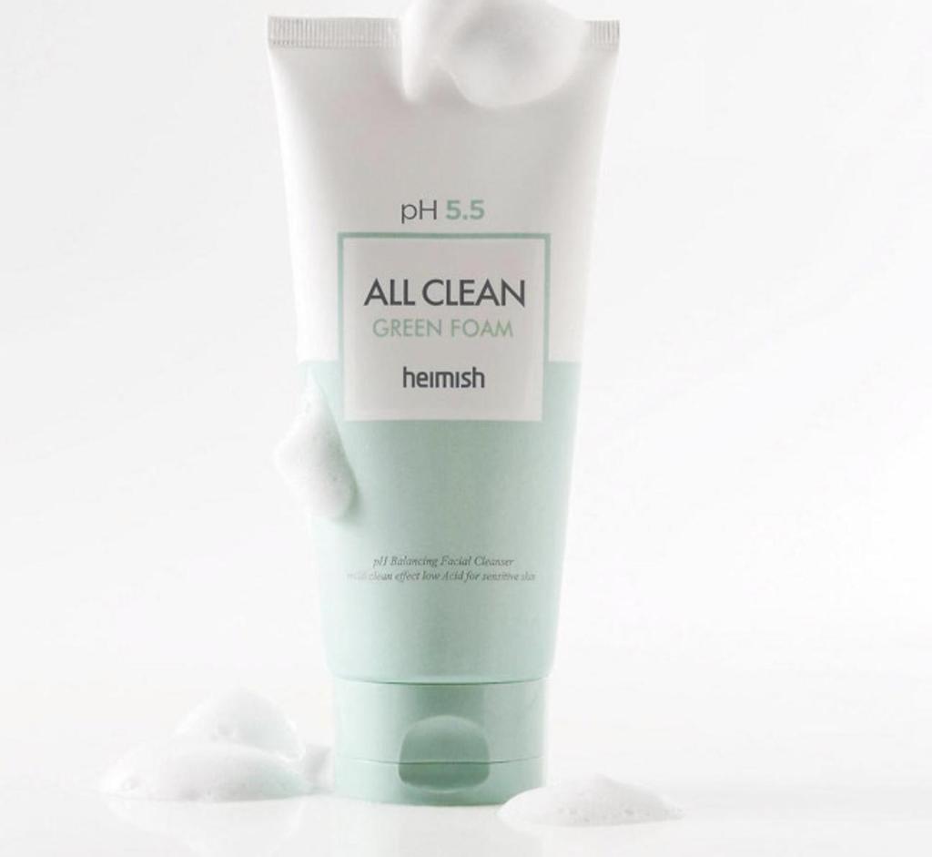 Heimish All Clean Green Foam pH Balancing Gentle Cleanser 150g