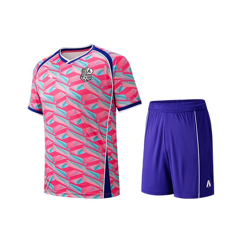 

Anta Soccer Style Sports Fitness Running Professional Indoor Training Breathable Comfortable Lightweight V-Neck Basketball Set 952621209-4 S