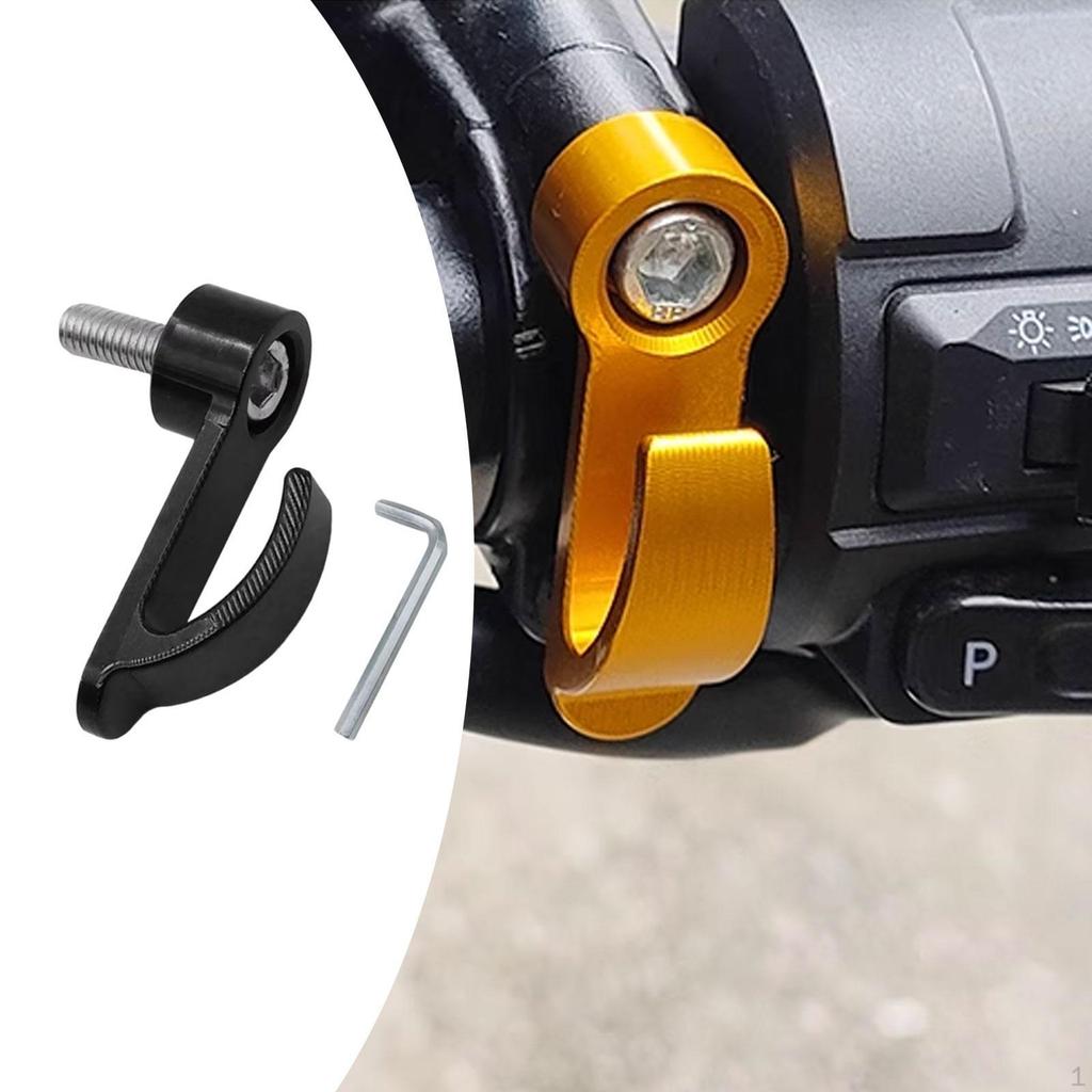 Motorradlenkerhaken aus Aluminiumlegierung mit M6-Schraube zur Installation