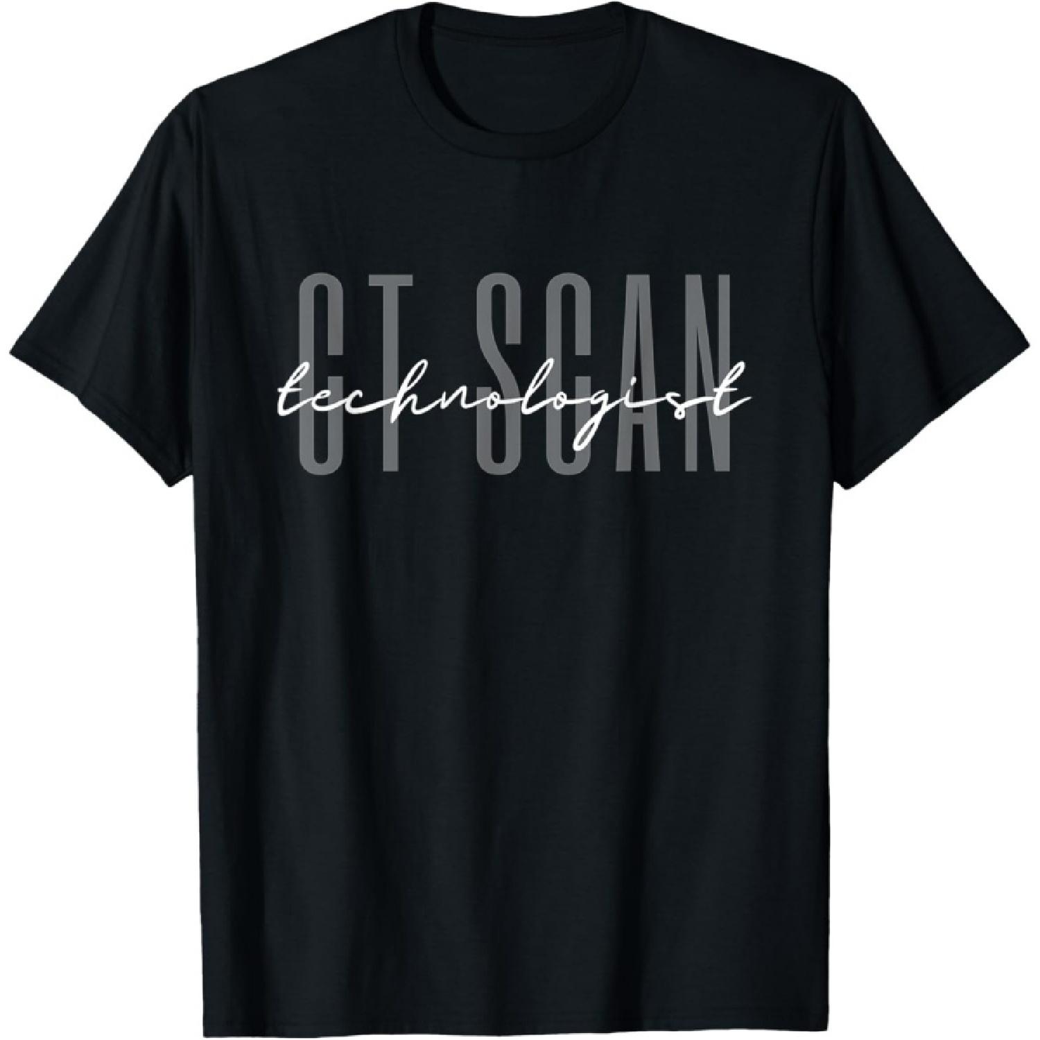 CT Scan Technologist MRI Computed Tomography CT Technologist T-Shirt S чёрный