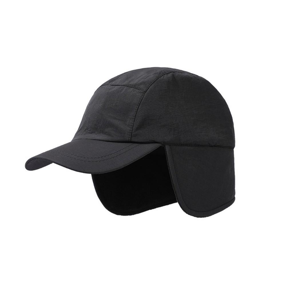 Thick Earmuffs Hat Waterproof Ear Protection Hat Casual Men's Hat  Winter