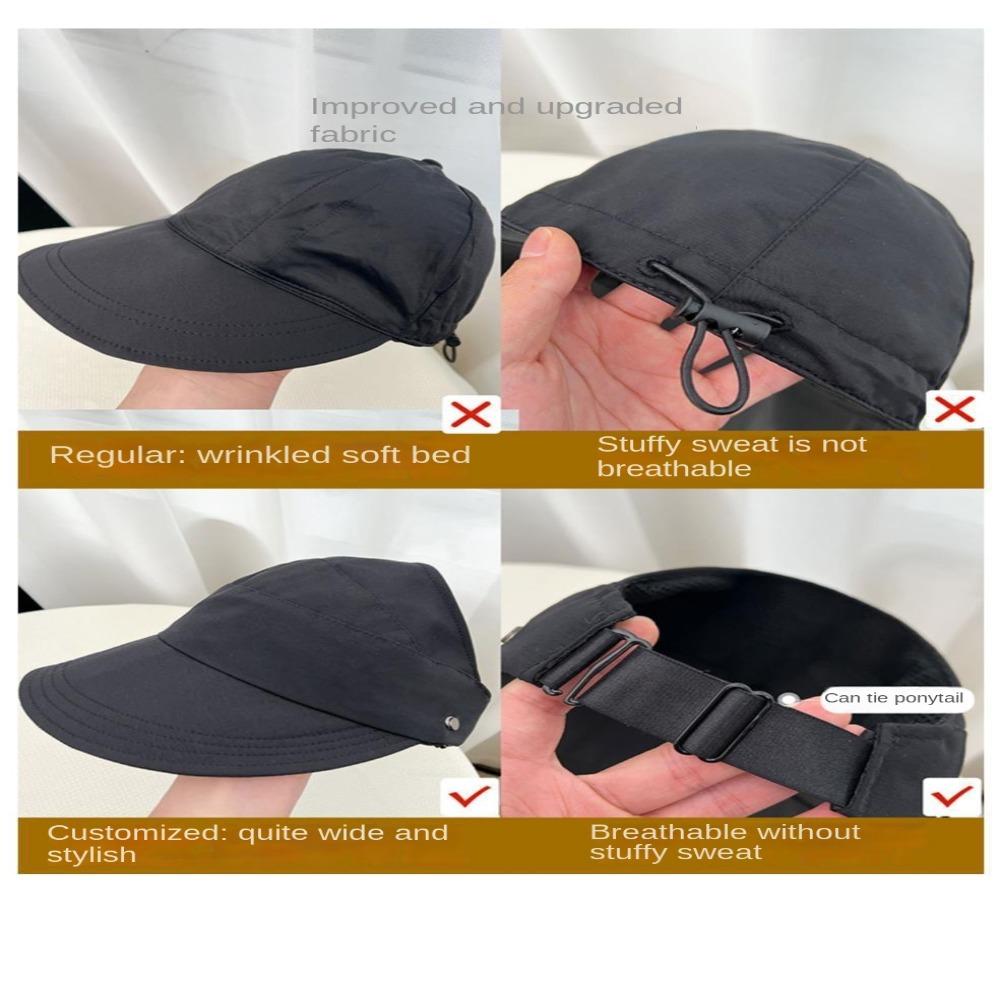Adjustable Cap Sun Hat Sun Visor Hats Fisherman Hat Peaked Caps Baseball Cap  Outdoor