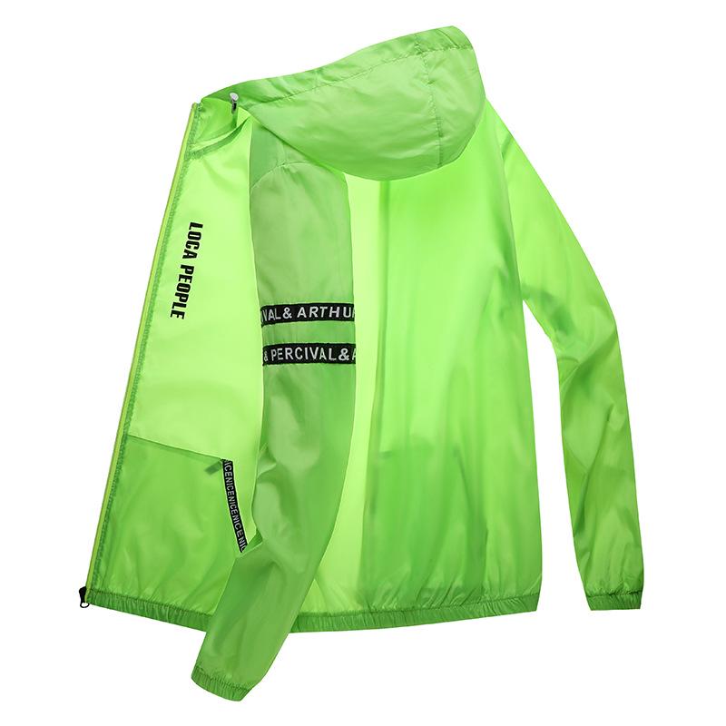 Men's Lightweight Ice Silk Sun Protection Jacket - Breathable, Trendy, Loose-Fit for Outdoor Activities & Fishing