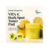 Goodal Grüne Mandarine Vita C Toner Pads   160ml x 70 Pads, Koreanische Hautpflege, K-Beauty, Glass Skin, Porenpflege