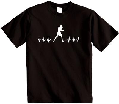 Es ist in meinem Herzschlag Boxen T-Shirt Boxer Neuheit T-Shirt