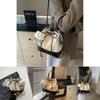 Fashionable Minimalist Shoulder Bag Versatile Large Capacity Bucket Bag For Summer