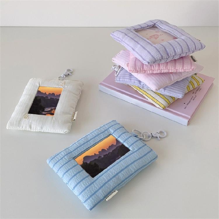 3 Inch Mini Photo Protector With Carry Hook For Backpacks Key Organizes Photo Card Pouches Photo Card Protector Sleeve