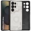 Samsung Galaxy S25 Ultra Matte Case with Phone Interior Pattern, White