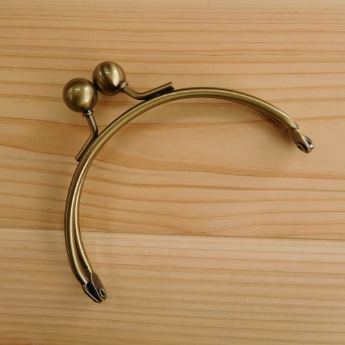 Hamanaka Knitting Clasp (Comb-shaped) Approximately 9cm Wide X 4.5cm Tall Antique H207-022-4