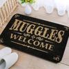 Alohomora Magic Key Welcome Mat Funny Doormat Flat Non-slip and Easy Clean Perfect for Front Door of Bathroom Durable Door Mat