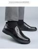 Men's Versatile Breathable Leather Casual Shoes | Non-Slip Soft Sole for Comfort and Style