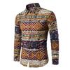 Fashion Mens Summer Casual Dress Shirt With Vibrant Floral Design And Comfortable Cotton Blended Fabric