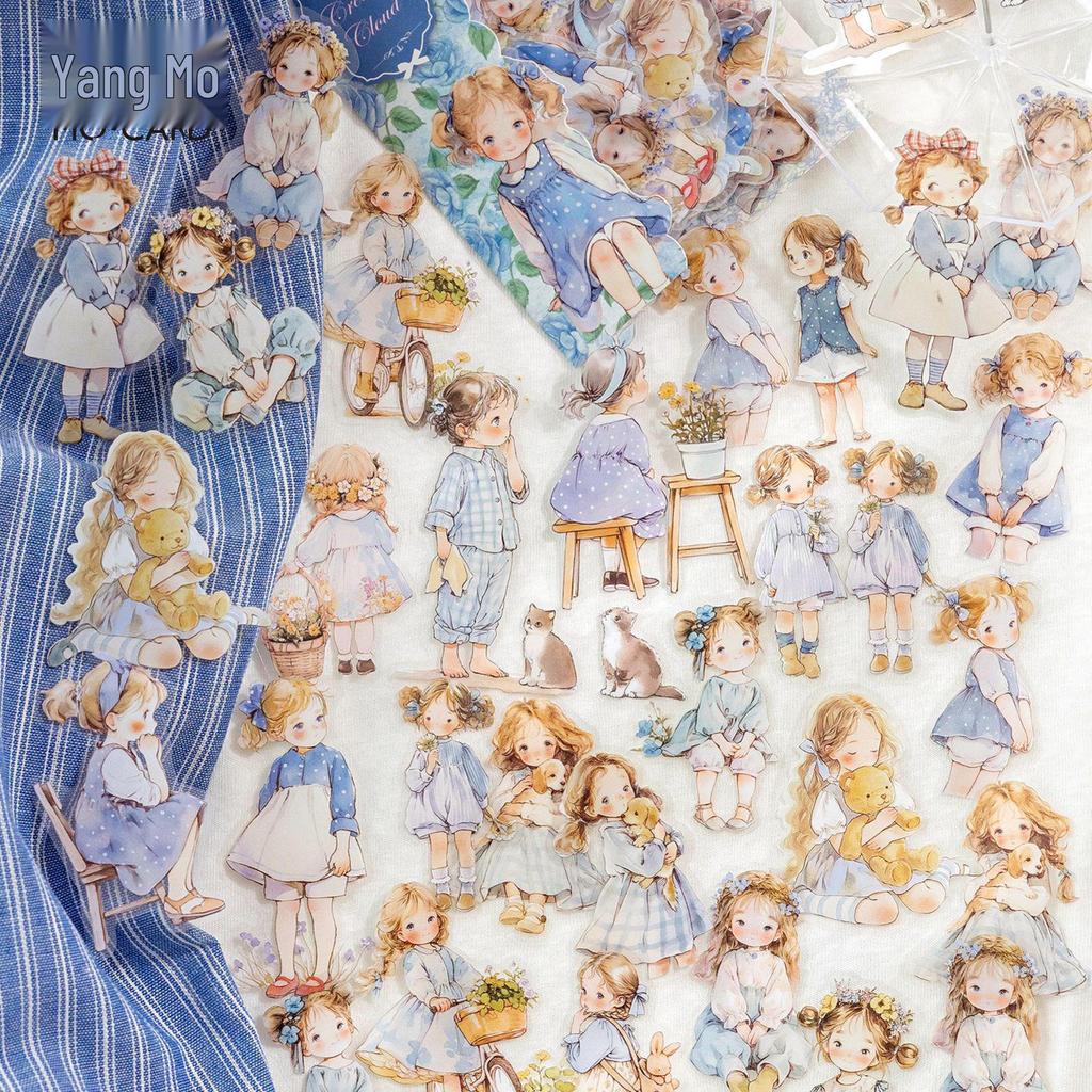 MomoPET Dollhouse Series White Ink Sticker Pack for DIY Journals - Set of 6 Types