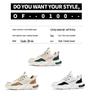 Men's Spring 2025 Trend Breathable Mesh Sneakers - Non-slip, Height-increasing, Casual Running Dad Shoes