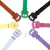 Stylish Korean Candy Color Women's Wide Waist Belt For Fashionable Dresses And Jeans