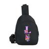 Anime Cartoon K-Pop Demon Hunters Printed Kawaii Chest Pack for Boy Girl Shoulder Bag Student Portable Crossbody Pouch Christmas Chest Bag Kid Gift