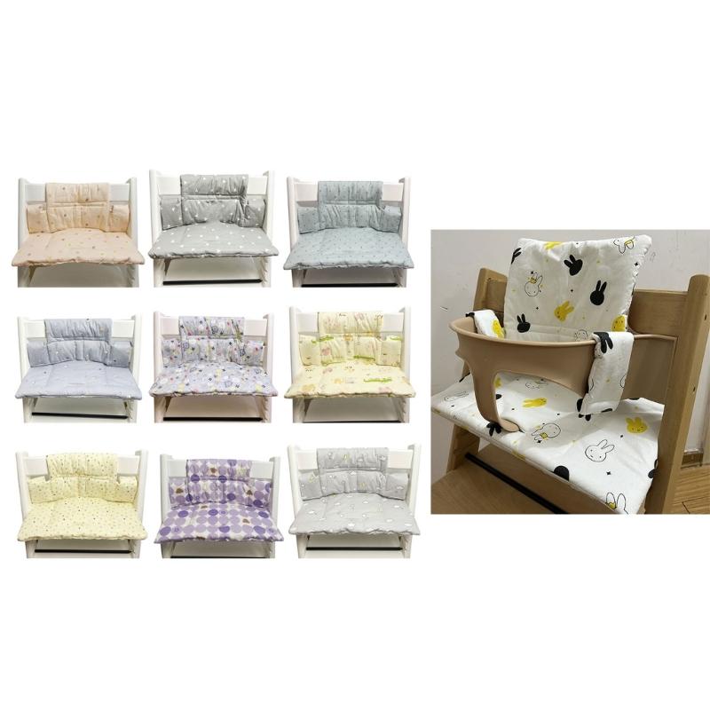 Dining Chair Cushion Baby Chair Cushion Pad Children's Growth Chair Mat Waterproof Urine Proof Cushion Backrest Cushion