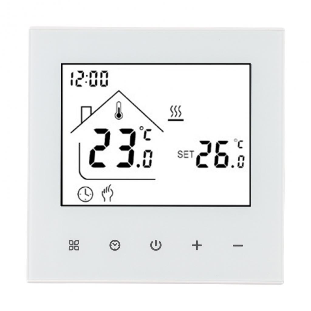 Electric Floor Heating Control Panel With Intuitive Display And Programming