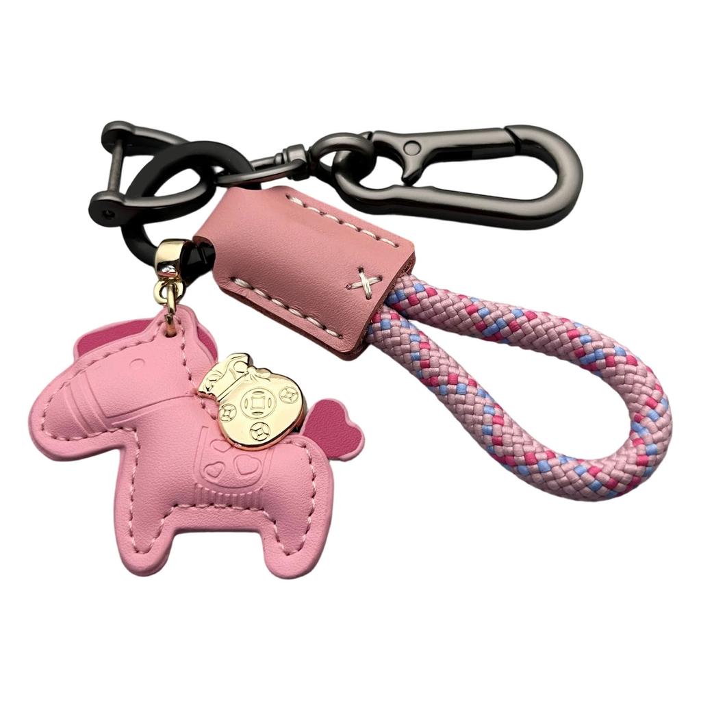 Stylish Personalized Key Accessory for Car Keys Made of PU Leather Waterproof Compact Design for Adults and Fashion Enthusiasts
