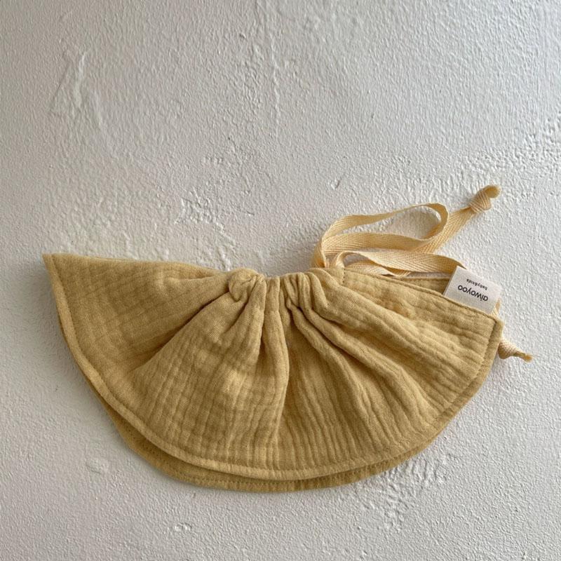 4Layers Cotton Gauze Baby Bibs Toddlers Newborns Printing Ruffle Feeding Burp Cloths Apron Baby Saliva Towel Drool Bib