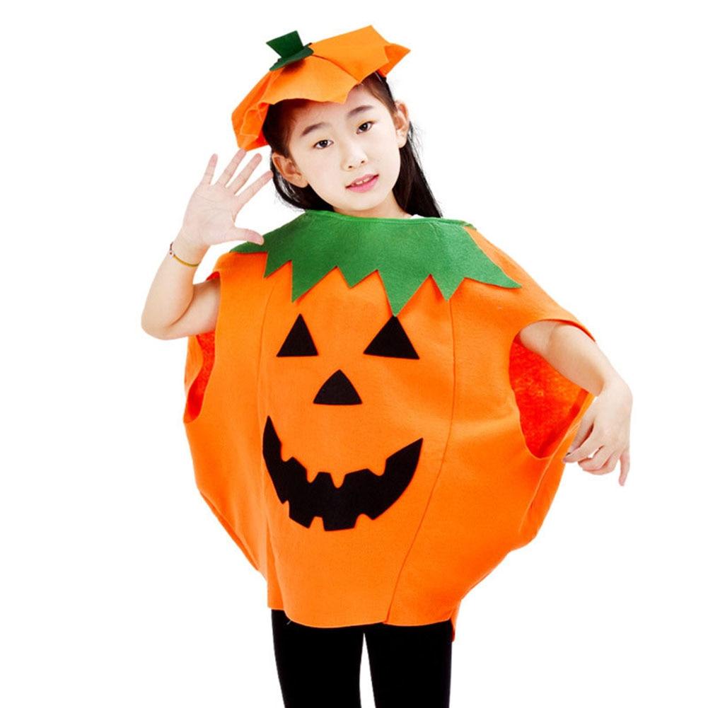 Halloween costume, pumpkin, orange, children', size , set